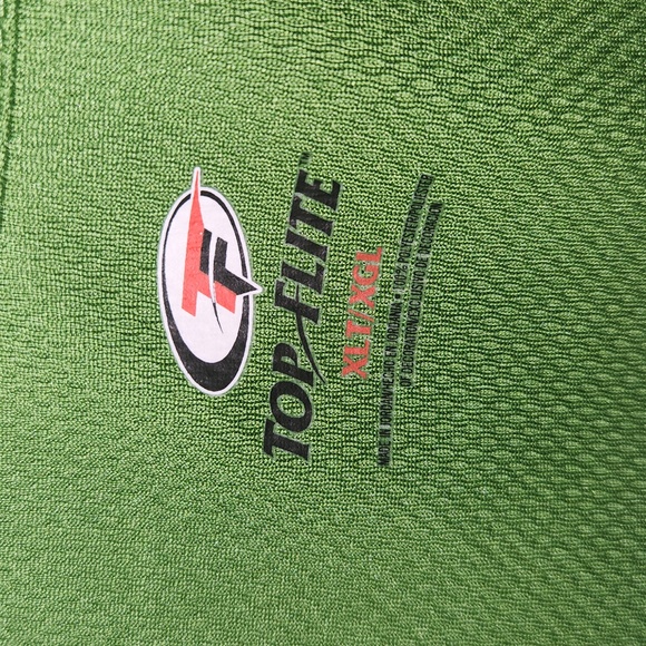 TOP ELITE MENS GOLF SHIRT SIZE L GREEN COLOR - Picture 3 of 7